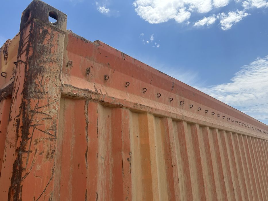 Контейнер 40 тон открытым верхом