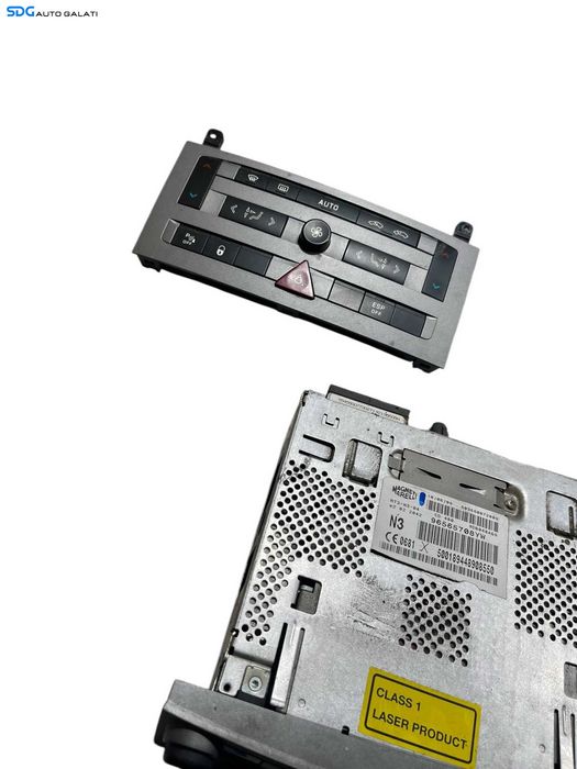 Navigatie Completa Unitate Radio Display Climatronic Panou AC Peugeot 407 2004 - 2010 Cod 96573322 96573322YW 96565708 96565708YW 9656690780 [N1003]