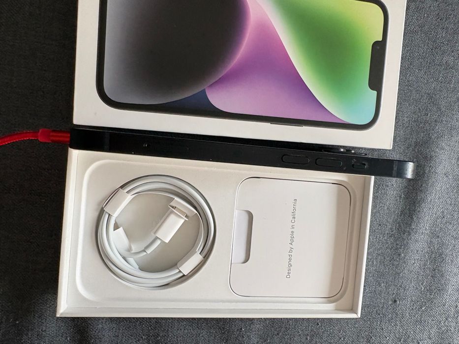 Iphone 14 128gb жълт/черен