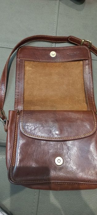 Кожаная сумка из Америки