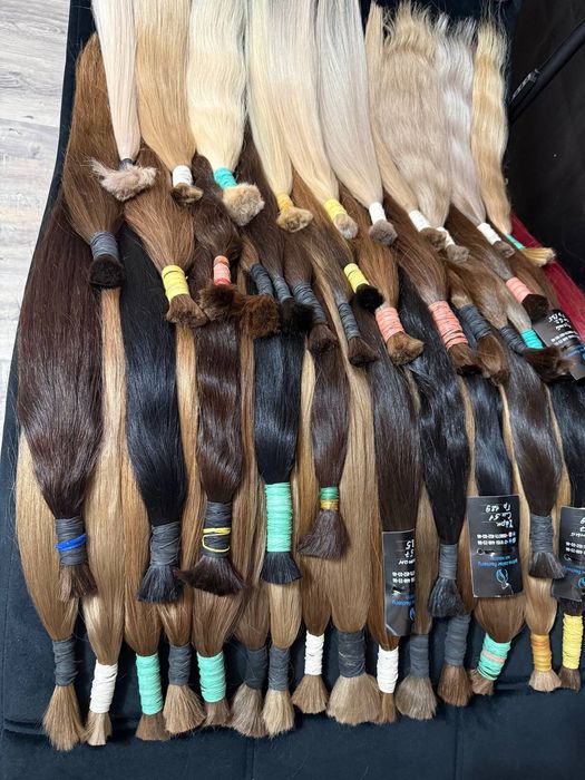 Продам оптом натуральные волосы разные