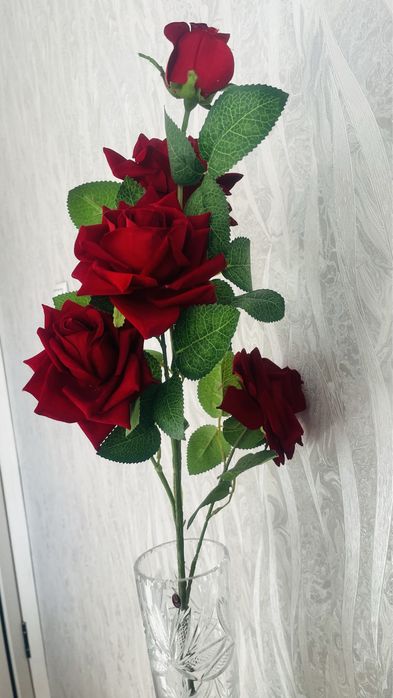 Раушан жасанды искуственные розы цветы