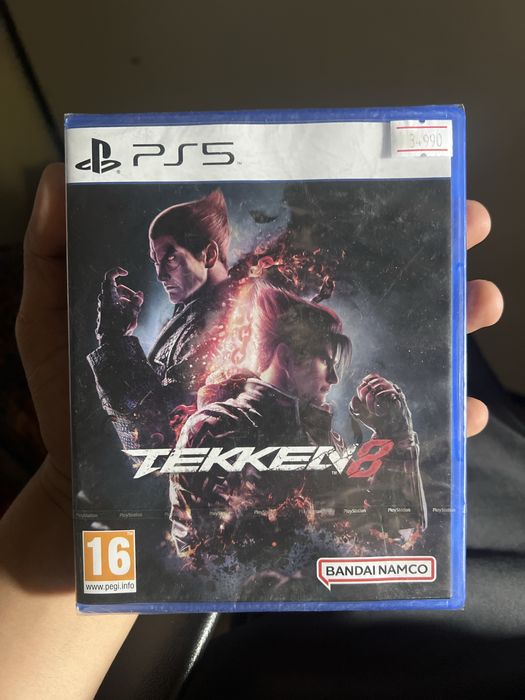 Диска пс5 новый tekken 8