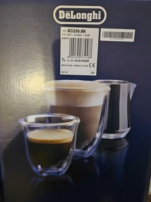 Кафемашина-Delonghi EC235.BK