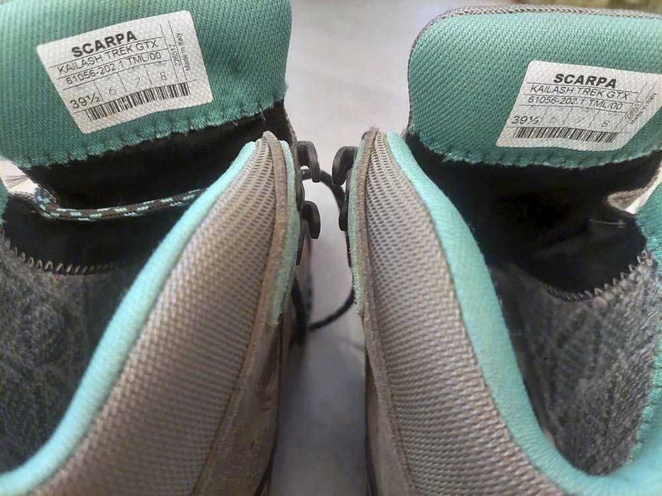 Scarpa дамски планински обувки 39.5 – Gore-Tex + Vibram, водоустойчиви