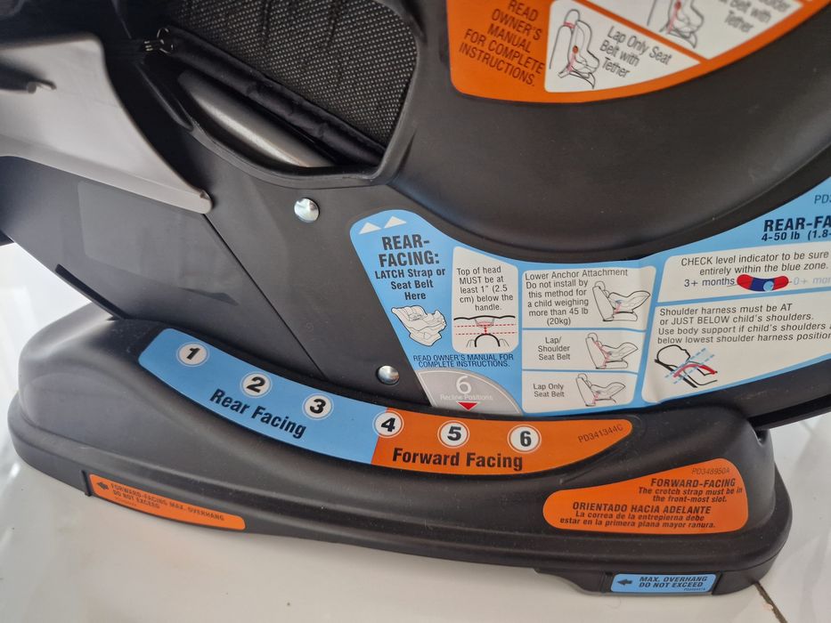 Scaun auto Graco Extend2Fit, copii 30 kg