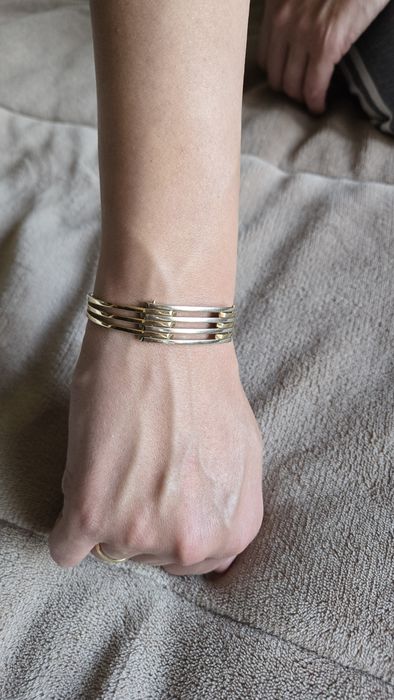 Златна дамска гривна 14,8 грама