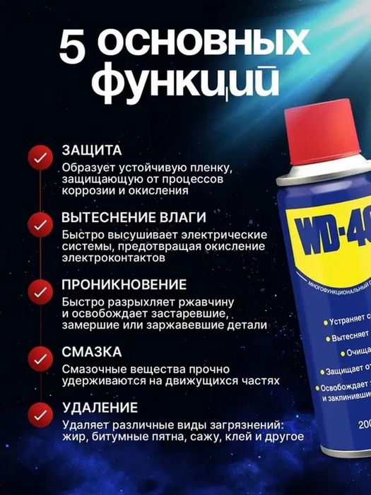 Смазка универсальная проникающая