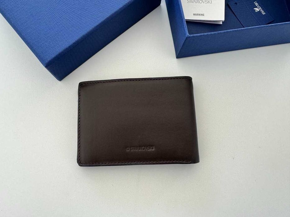Портфейл Swarovski от естествена кожа