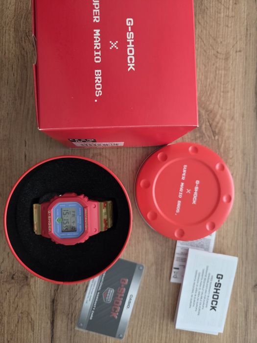 Casio G Shock Super Mario