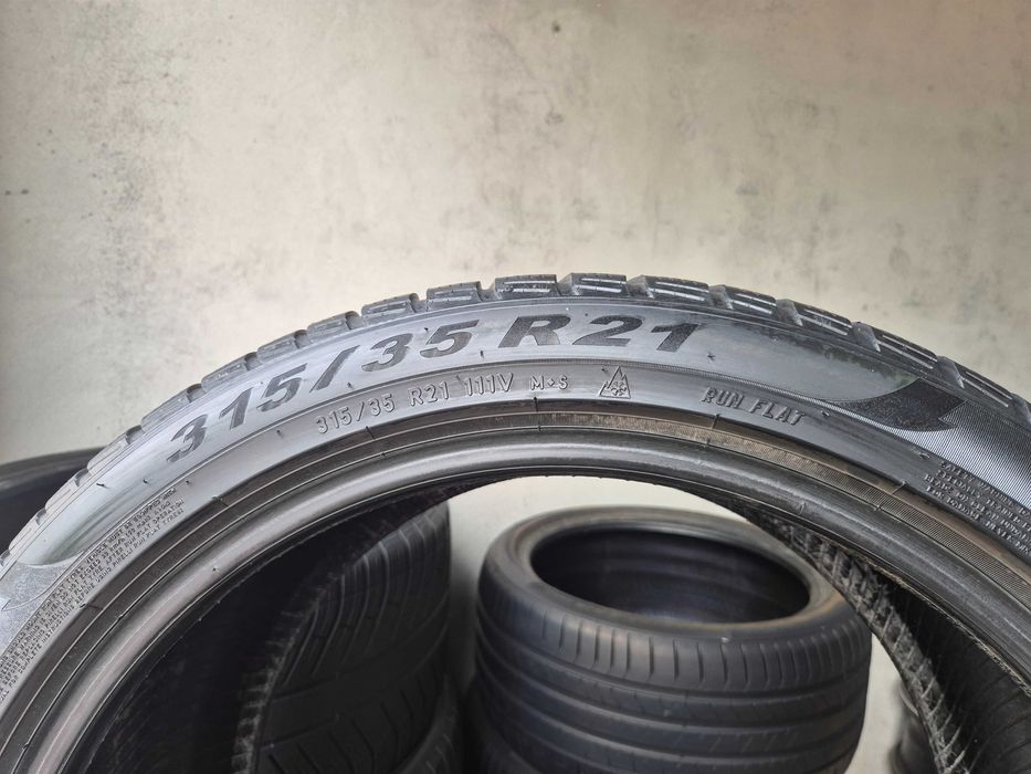 4 Anvelope de IARNA - 275/40/21 107V - 315/35/21 111V RUN-FLAT * OEM BMW X5 X6 - APP NOI - DOT 2022 !