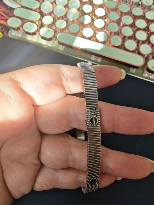 Brățară cartier infinity 21 cm otel inoxidabil