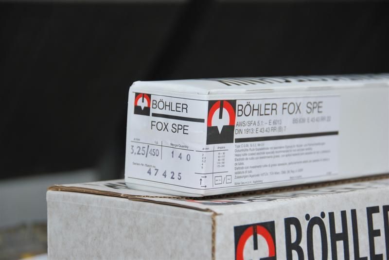 BÖHLER FOX SPE ф3,25, 4,00 5,00 мм Заваръчни електроди