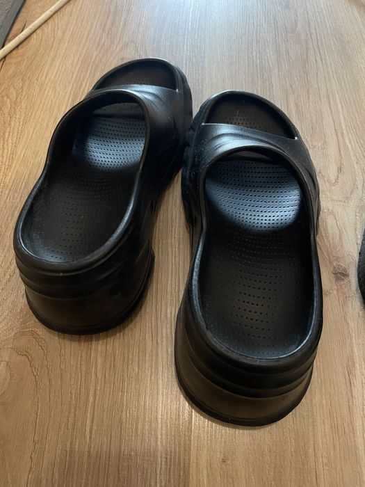 Дамски гумени чехли на платформа, чехли на платформа H&M