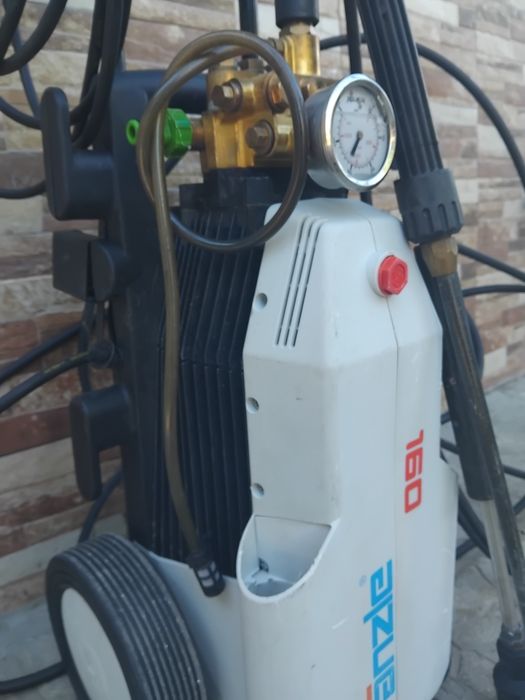 Водоструйка, Kranzle Profi 160bar 220v Керамика Супер Силна  Отпушвате на Канали дълъг маркуч