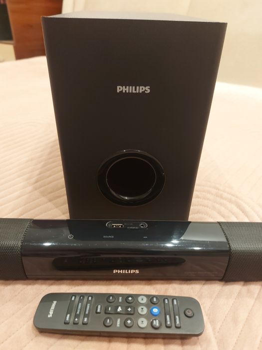 Soundbar Philips cu subwoofer