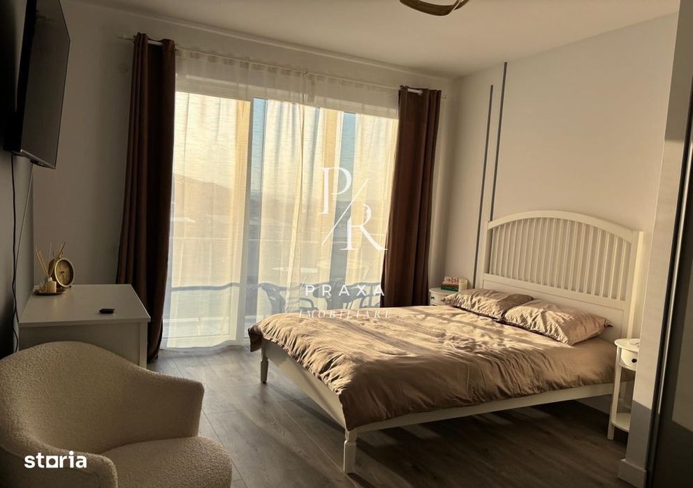 Apartament 1 camera, 39mp, balcon, LIFT, mobilat complet, zona str. Te