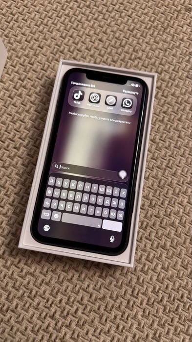 Продаётся Apple iPhone 11 на 128 ГБ в чёрном цвете.