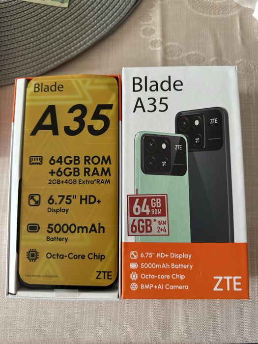Samsung galaxy A16 si ZTE blade A35