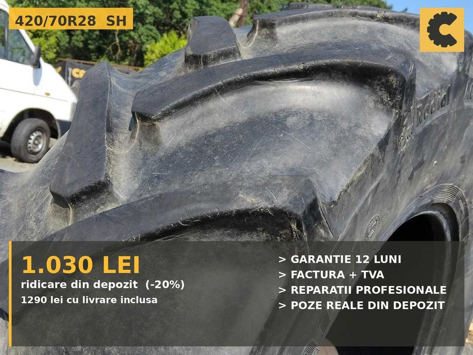 Cauciucuri 420/70R28 Continental Anvelope Tractor SH FACTURA TVA