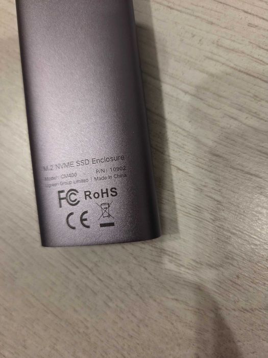 Ugreen M.2 NVMe SSD Enclosure (CM400) - Алуминиева кутия