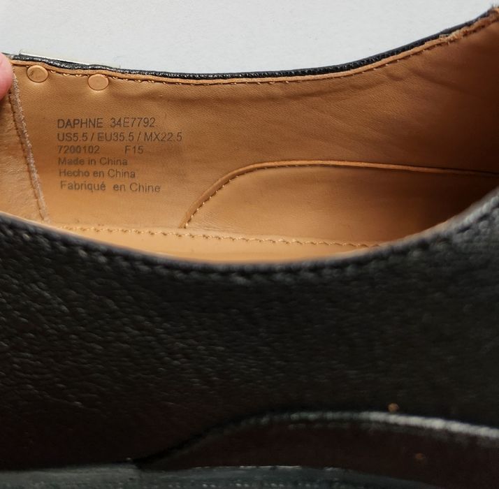 Papuci Calvin Klein cu urme de uzura in interior