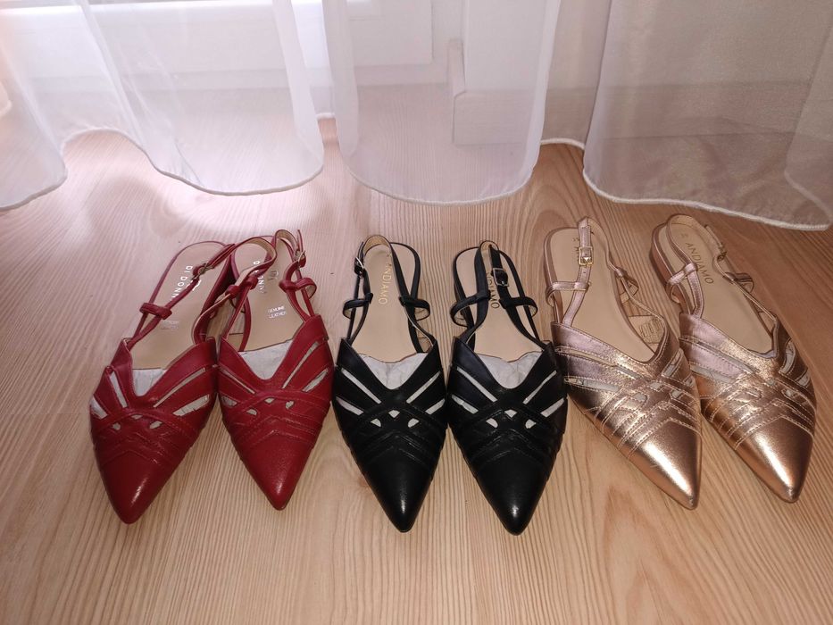 Sandale dama din piele naturala