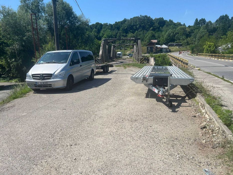 Transport auto cu platformă si persoane