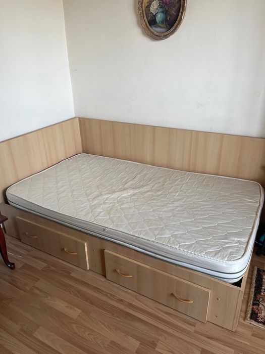 Vand pat cu saltea Ginflex