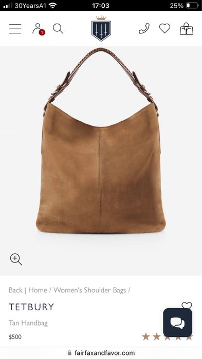 чанта fairfax & favor