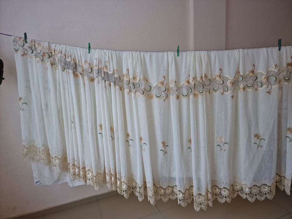 Продается турецский тюль в отличном  состоянии