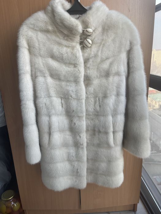 Шуба норковая состояние отличное густой мех