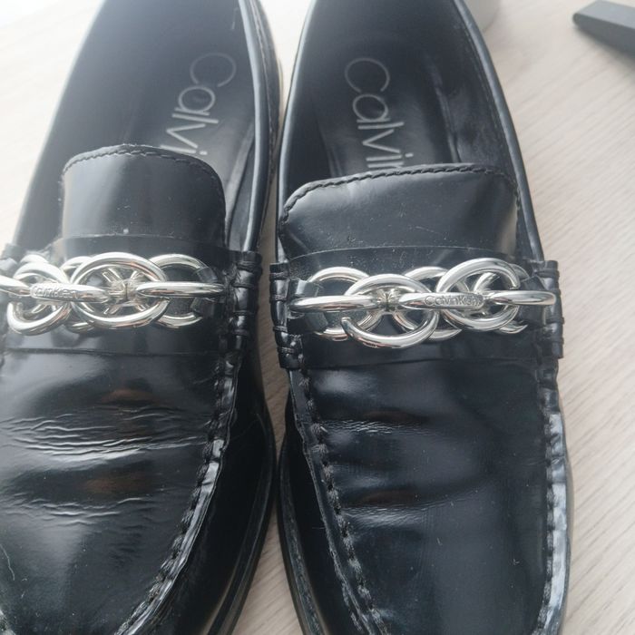 Mocasini piele naturală calvin klain