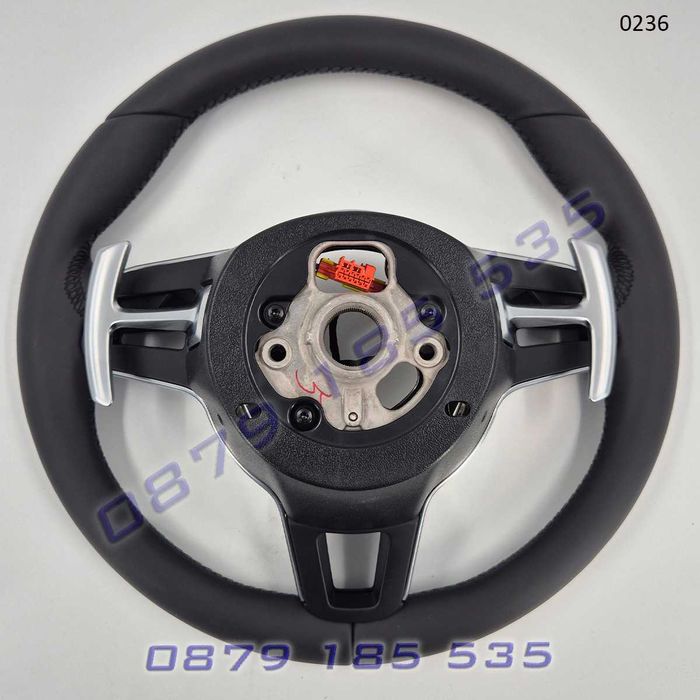 Спортен волан сива бленда Porsche 911 718 Panamera Macan Cayenne порше