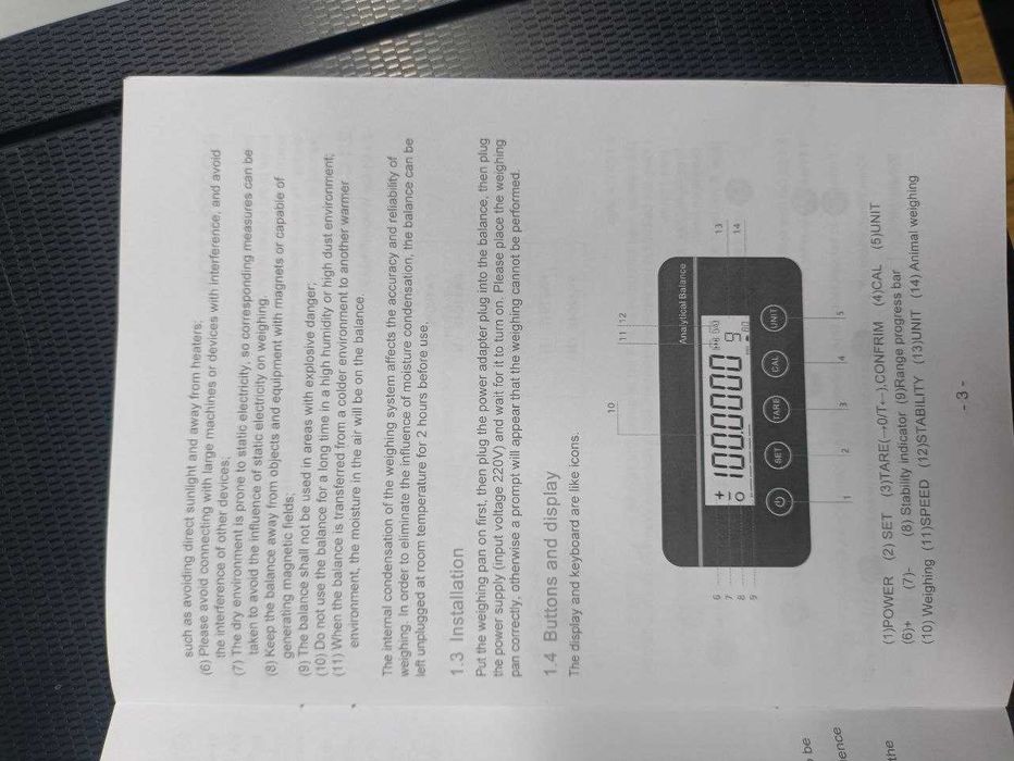 JOANLAB FA2204 elektron tarozi