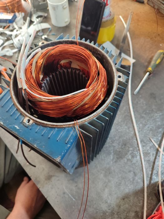 Перемотка,ремонт электродвигателей