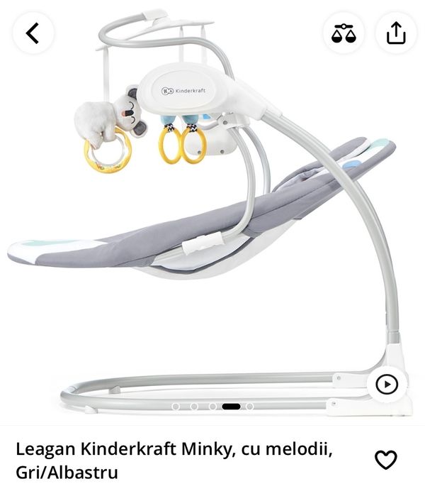 Leagan bebelusi Kinderkraft