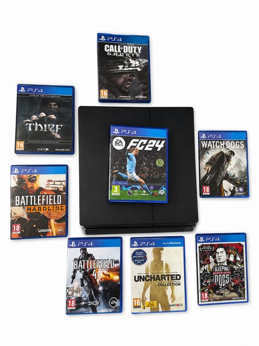Ps4 cu 8 jocuri