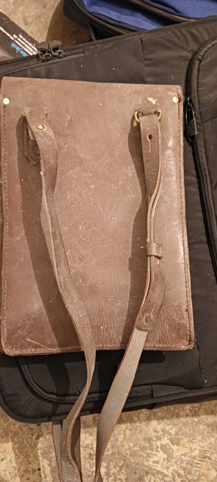 Porthart Militar Piele Maro - Model RSR Anii '80 - NOU/Nefolosit