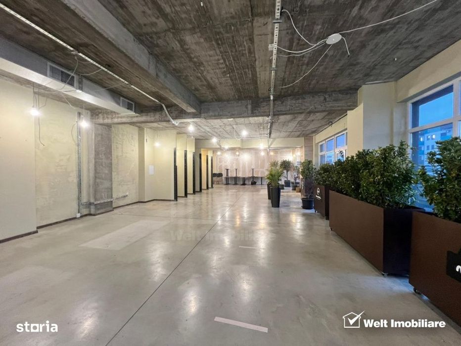 Spatiu comercial 290mp open space, 6 parcari, Eroilor - Floresti