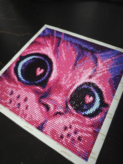 Собираю алмазную мозаику из вашего набора!
Не хватает времени или терп