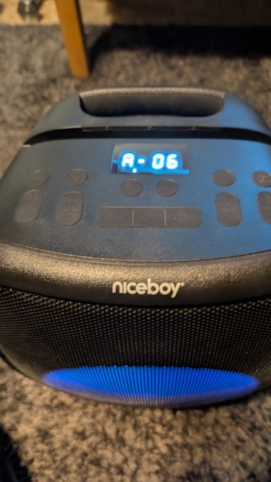 Boxa Karaoke 100W cu 3 microfoane