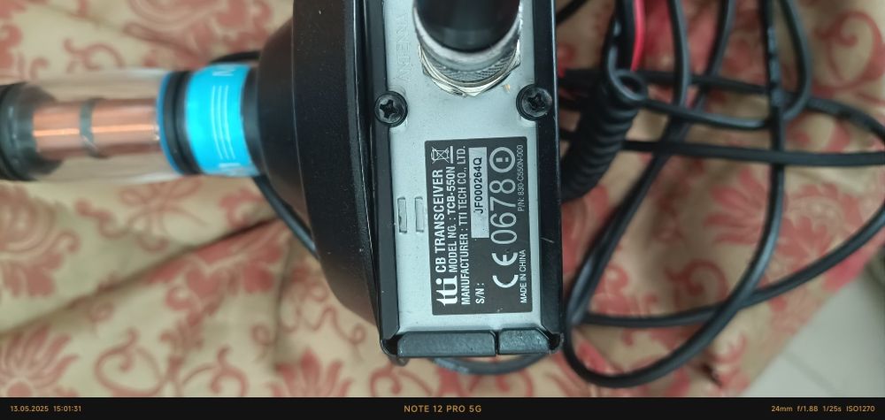 Stație auto ccb cu antena