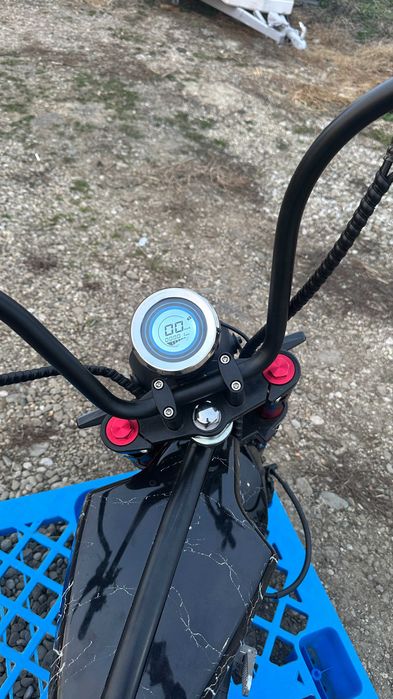 Scuter Electric, SHANSU CHOPPER, 20A, 60 V, 1500W, FARA PERMIS -16 ANI