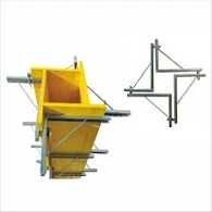 Cravate reglabile pentru stâlpi 15-45 set