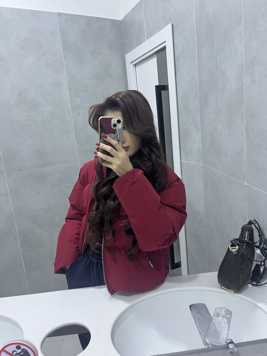 Белая бомбер 42 размер