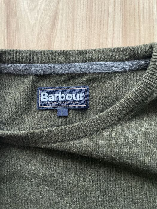 Barbour / мъжка вълнена блуза/фланела L