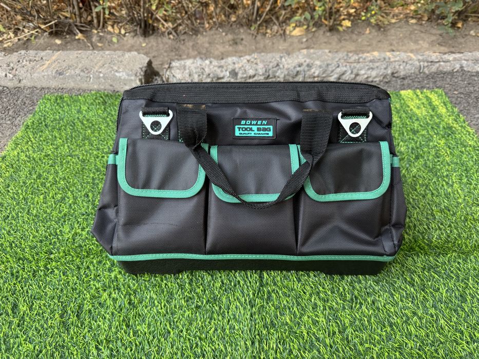 Строительная сумка большая с жестким дном 40x23 см