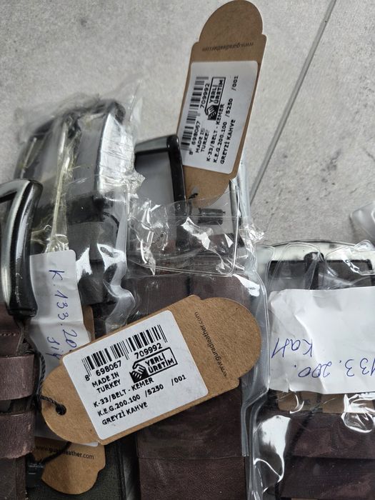 Lot curele din piele Turcia