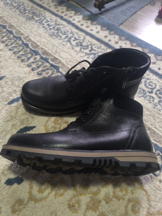 Полуботинки кожаные